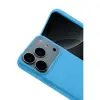 İphone 17 Pro Nano İçi Kadife Silikon - Mavi
