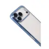 İphone 17 Pro Razer Lensli Silikon - Açık Mavi