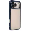 İphone 17 Pro Razer Lensli Silikon - Lacivert