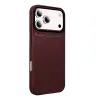 İphone 18 Pro Max Auto Focus Karbon Kapak - Bordo