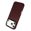 İphone 18 Pro Max Auto Focus Karbon Kapak - Bordo
