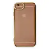İphone 6 Kılıf Liva Lens Silikon - Beyaz