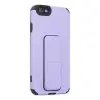 İphone 6 Kılıf Mega Standlı Silikon - Lila