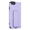 İphone 6 Kılıf Mega Standlı Silikon - Lila