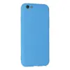 İphone 6 Plus Kılıf Nano İçi Kadife Silikon - Mavi