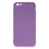 İphone 6 Plus Kılıf Nano İçi Kadife Silikon - Mor