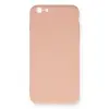 İphone 6 Plus Kılıf Nano İçi Kadife Silikon - Pudra