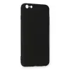 İphone 6 Plus Kılıf Nano İçi Kadife Silikon - Siyah