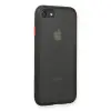 İphone 7 Kılıf Montreal Silikon Kapak - Siyah
