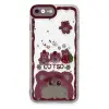 İphone 7 Kılıf Sweet Desenli Silikon Kapak - Pembe