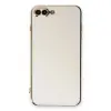 İphone 7 Plus Kılıf Volet Silikon - Beyaz
