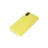 İphone X Kılıf First Silikon - Sarı