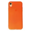 İphone Xr Kılıf First Silikon - Parlak Turuncu