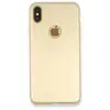 İphone Xs Max Kılıf First Silikon - Gold