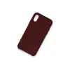 İphone Xs Max Kılıf Lansman Legant Silikon - Bordo