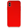 İphone Xs Max Kılıf Lansman Legant Silikon - Kırmızı