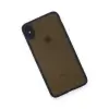 İphone Xs Max Kılıf Montreal Silikon Kapak - Lacivert