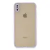 İphone Xs Max Kılıf Montreal Silikon Kapak - Mor
