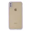 İphone Xs Max Kılıf Montreal Silikon Kapak - Mor