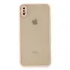 İphone Xs Max Kılıf Montreal Silikon Kapak - Pembe