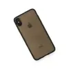 İphone Xs Max Kılıf Montreal Silikon Kapak - Siyah