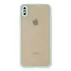 İphone Xs Max Kılıf Montreal Silikon Kapak - Turkuaz