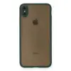 İphone Xs Max Kılıf Montreal Silikon Kapak - Yeşil