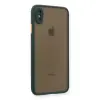 İphone Xs Max Kılıf Montreal Silikon Kapak - Yeşil