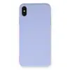 İphone Xs Max Kılıf Nano İçi Kadife Silikon - Lila