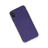 İphone Xs Max Kılıf Nano İçi Kadife Silikon - Mor