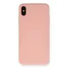 İphone Xs Max Kılıf Nano İçi Kadife Silikon - Pembe