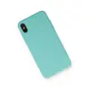 İphone Xs Max Kılıf Nano İçi Kadife Silikon - Turkuaz