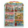 İstanbul Temalı Ahşap Buzdolapı Süsü Magnet 6lı Set Alk5808
