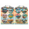 İstanbul Temalı Silikon Buzdolapı Süsü Magnet 6lı Set Alk5805
