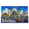 İstanbul Temalı Silikon Buzdolapı Süsü Magnet Alk5379