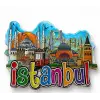 İstanbul Temalı Silikon Buzdolapı Süsü Magnet Alk5944