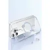 Joko  İphone 14 Pro Max Move Taşlı Magsafe Kapak - Gümüş