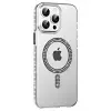 Joko  İphone 14 Pro Max Move Taşlı Magsafe Kapak - Siyah