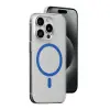 Joko İphone 15 Pro Kılıf Bubble Magsafe Kapak - Mavi