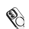 Joko  İphone 16 Plus Remim Lensli Magsafe Standlı Kapak - Siyah