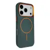 Joko  İphone 17 Pro Max Luno Deri Magsafe Kapak - Yeşil