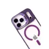 Joko  İphone 17 Pro Max Remim Lensli Magsafe Standlı Kapak - Derin Mor