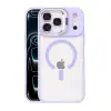 Joko  İphone 17 Pro Max Remim Lensli Magsafe Standlı Kapak - Lila