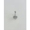 Kalp Detaylı Göbek Piercing - Pg0139