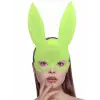 Karanlıkta Parlayan Fosforlu Tavşan Maskesi – Glow Bunny Masquerade Maske (32x22 Cm)
