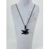 Kartal Figürü Çelik Erkek Kolye - Ekl0092
