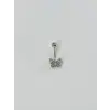 Kelebek Detaylı Göbek Piercing - Pg0077