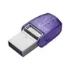 Kingston DTDUO3CG3-128GB DataTraveler microDuo 3C 200MB-s dual USB-A + USB-C Flash Bellek (KDO)