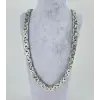 Rodyum Çelik Erkek Kolye 60 Cm - Ekl0050