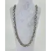 Rodyum Çelik Erkek Kolye 60 Cm - Ekl0051